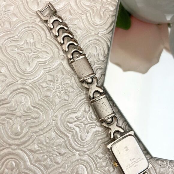 Vintage Jules Jurgenson Two-Tone Ladies Bracelet Watch - Picture 15 of 16